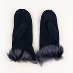 Gala Ladies Shearling Preto Snow Mitten - Big Bag NY