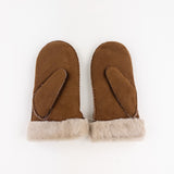 Gala Shearling Mitten in Tan - Big Bag NY