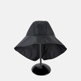 Gi'n'Gi Black Nylon Rain Hat-Big Bag NY