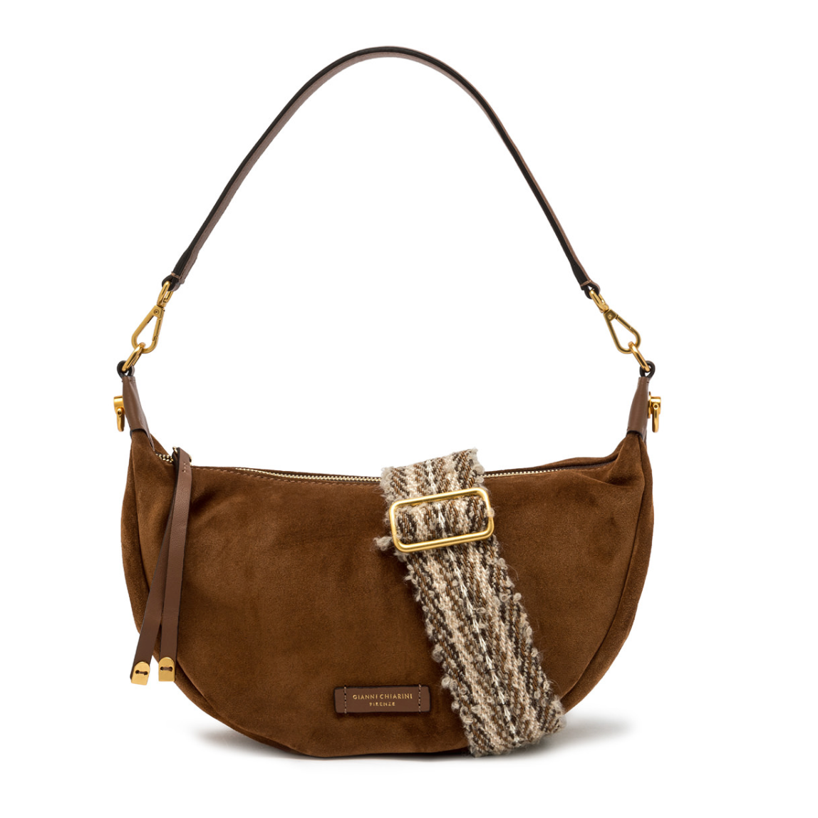 Gianni Chiarini Aisha Leather Bag - Cognac- Big Bag NY