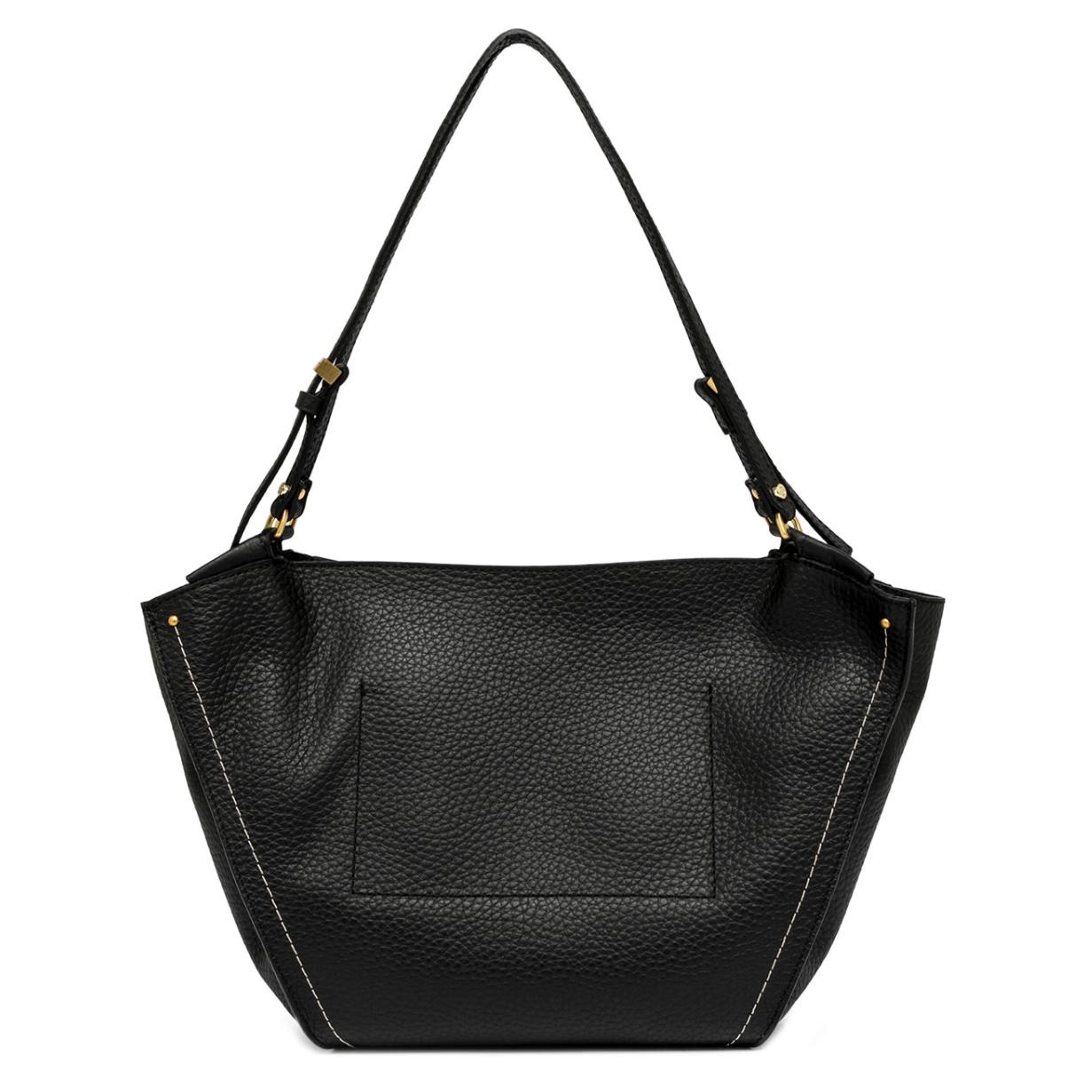 Gianni Chiarini Bloom Large Leather Bag - Black- Big Bag NY