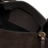 Gianni Chiarini Bloom Large Leather Bag - Moka- Big Bag NY