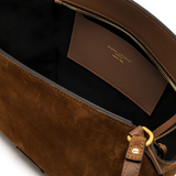 Gianni Chiarini Bloom Medium Leather Bag - Cognac- Big Bag NY