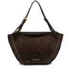 Gianni Chiarini Bloom Medium Leather Bag - Moka- Big Bag NY