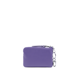 Gianni Chiarini Compact Credit Card and Key Case Zip Wallet Purple - Big Bag NY