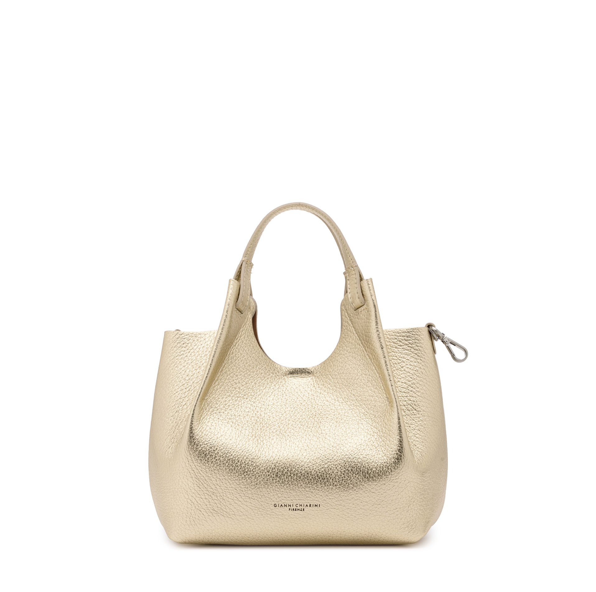 Gianni Chiarini Dua Top Handle Bag - Big Bag NY -Gold
