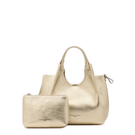 Gianni Chiarini Dua Top Handle Bag - Big Bag NY -Gold