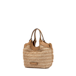 Gianni Chiarini Mini Tweed Dua Top Handle Bag brown - Big Bag NY
