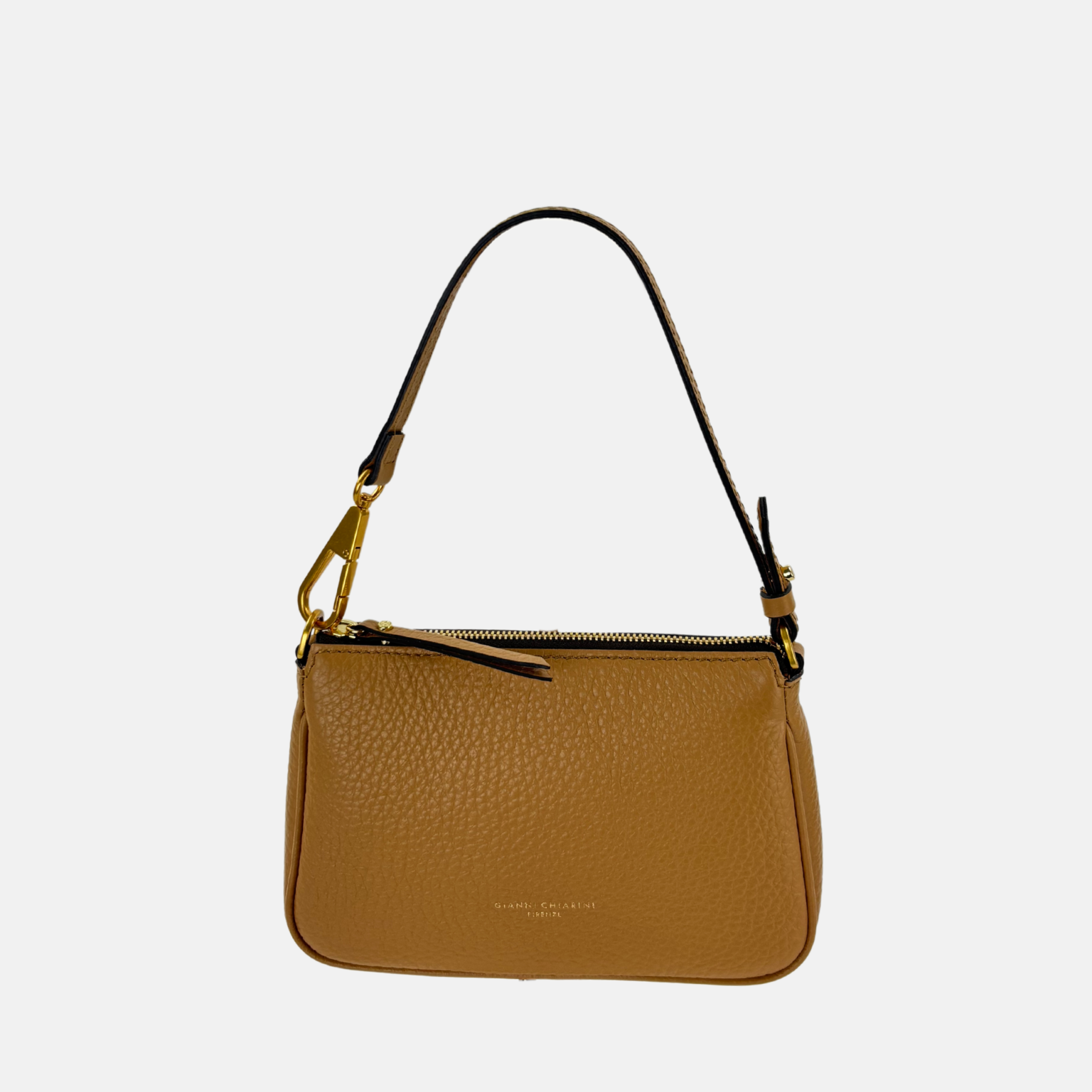 Gianni Chiarini Small Brooke Shoulder Bag - Big Bag NY - Natural