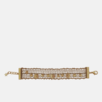 Gold Mesh Coin-Drop Bracelet - Big Bag NY