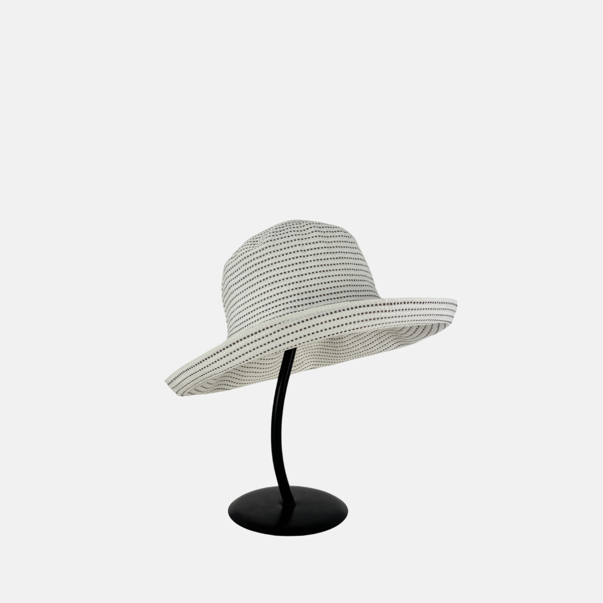 Grevi Embroidered Dot Foldable Wide Brim Hat - Big Bag NY