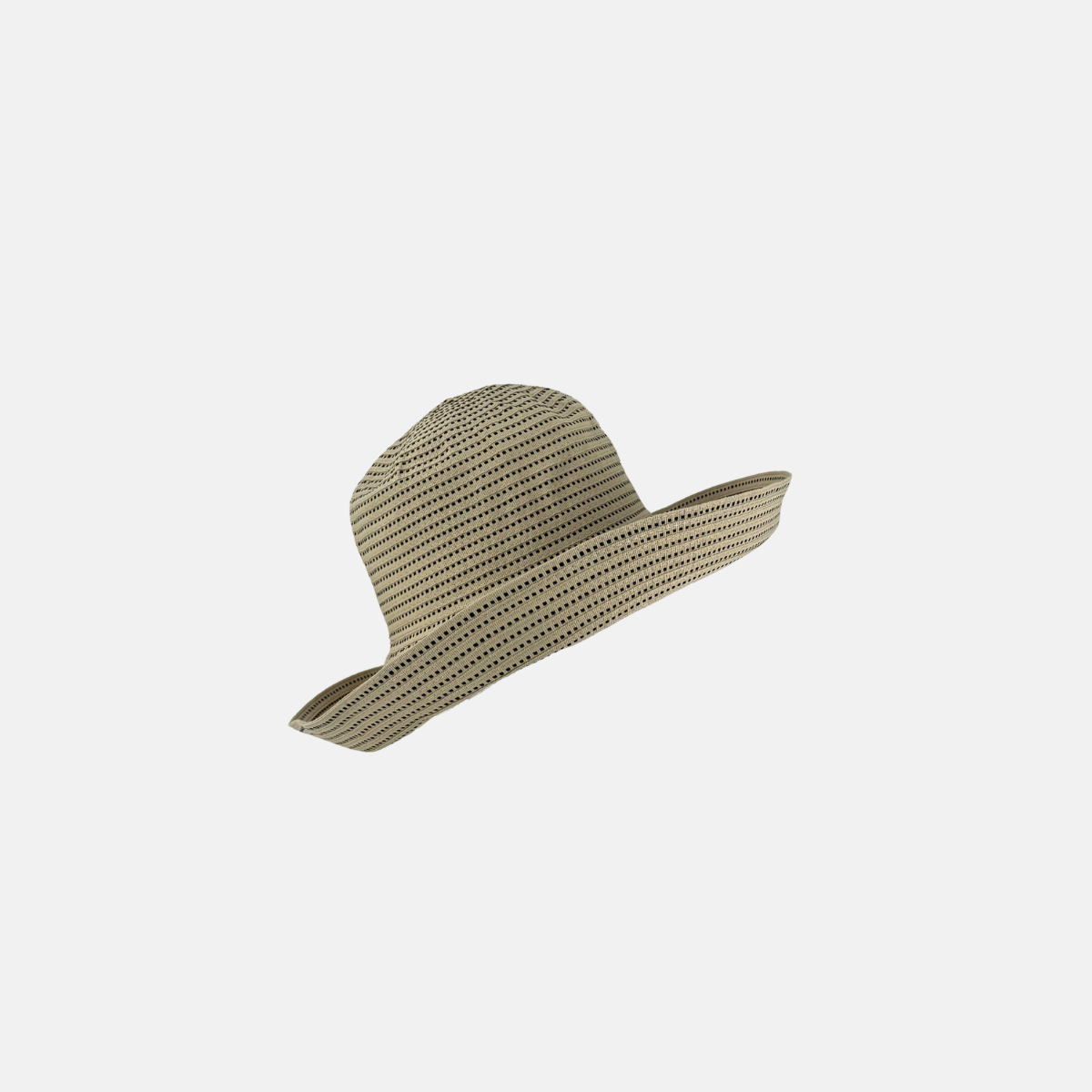 Grevi Embroidered Dot Foldable Wide Brim Hat - Big Bag NY