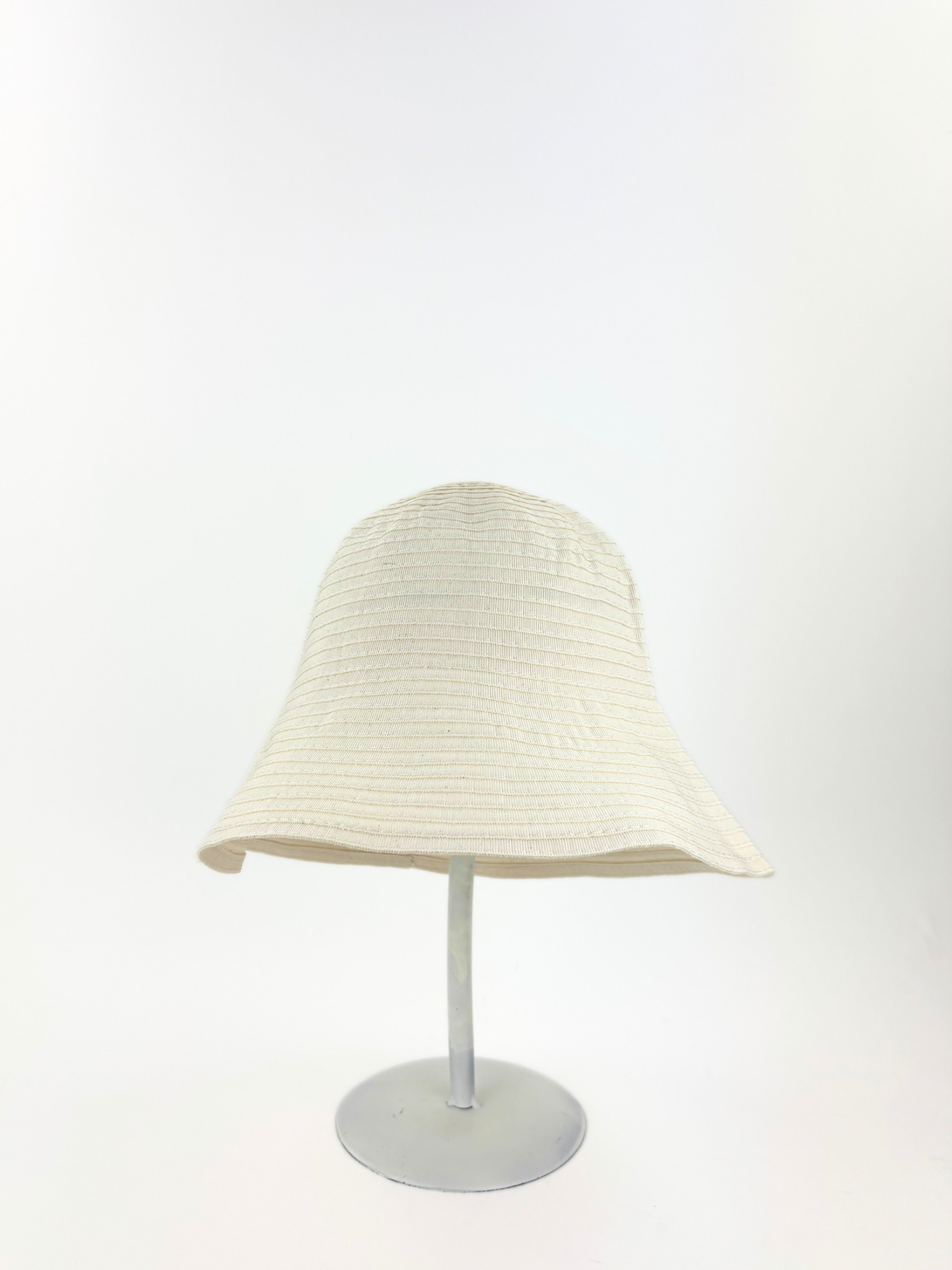 Grevi Floppy Bucket Hat in Solid Cream - Big Bag NY