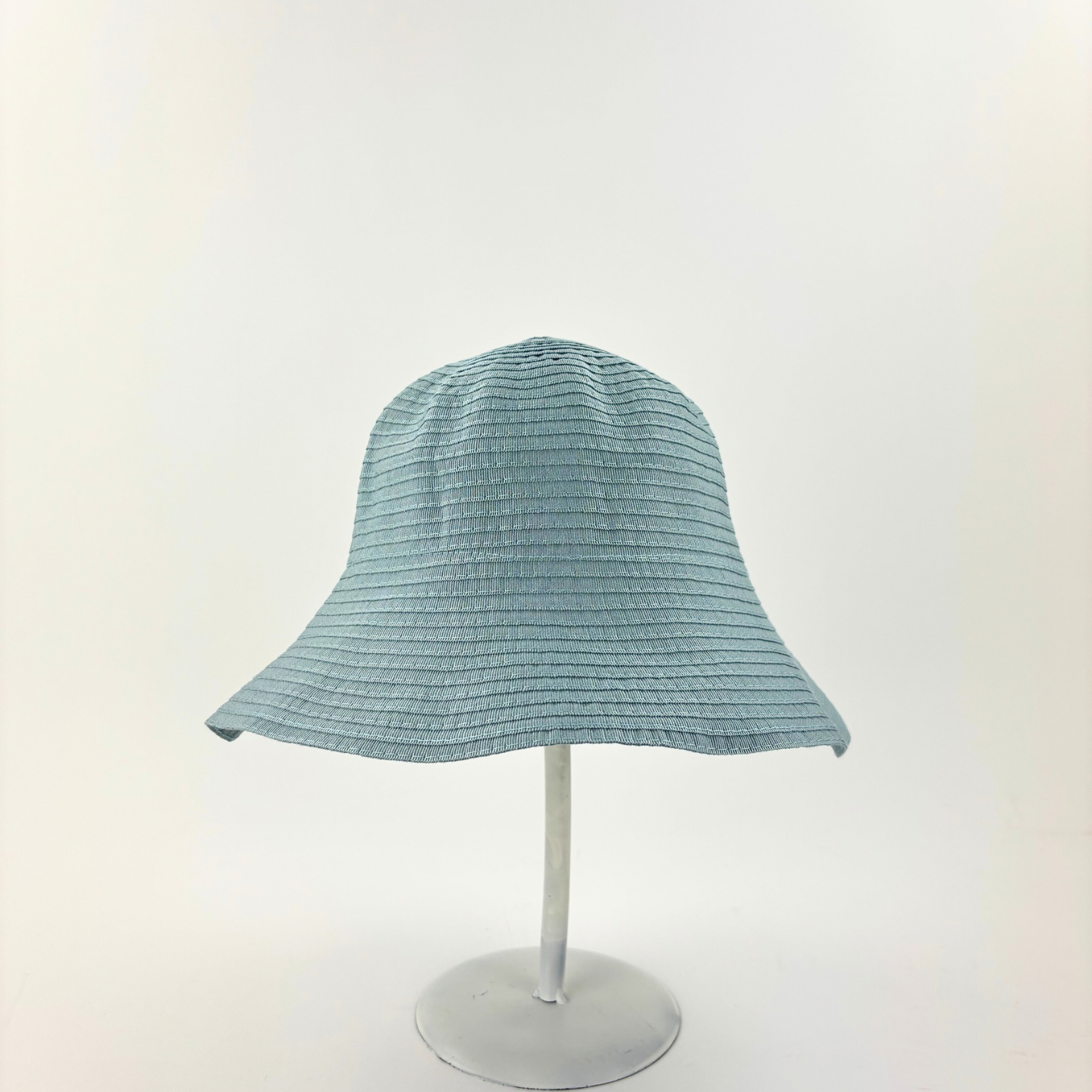 Grevi Floppy Bucket Hat in Solid Pale Blue - Big Bag NY