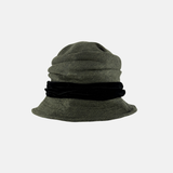 Grevi Herringbone Cloche with Velvet Band5 - Big Bag NY