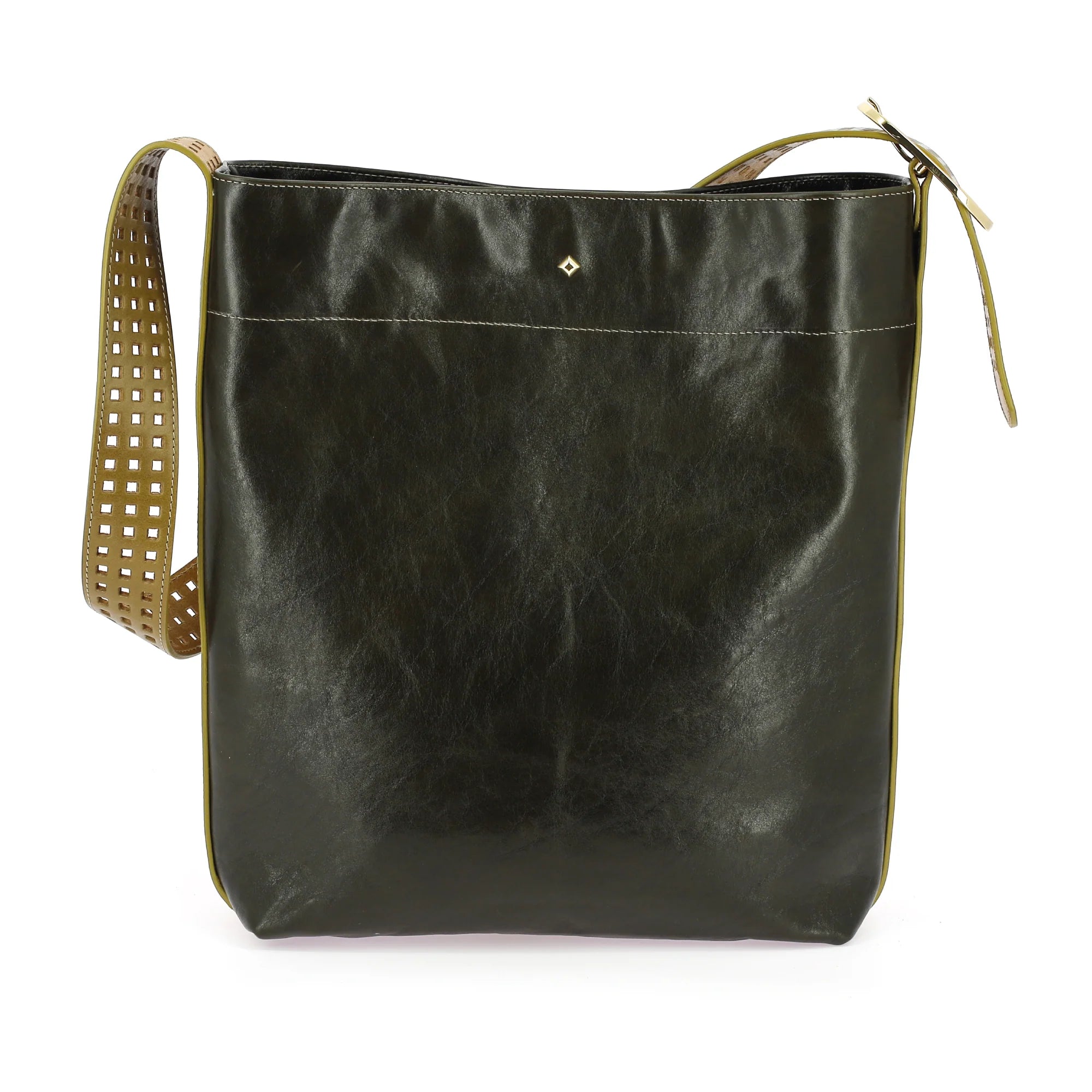 HERBERT Frere Sœur Le Enzo Adjustable Tote Oliva Olive - Big Bag NY 2