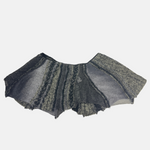 Fuga Fuga Hand Knit Wrap Shawl in Black- Big Bag NY