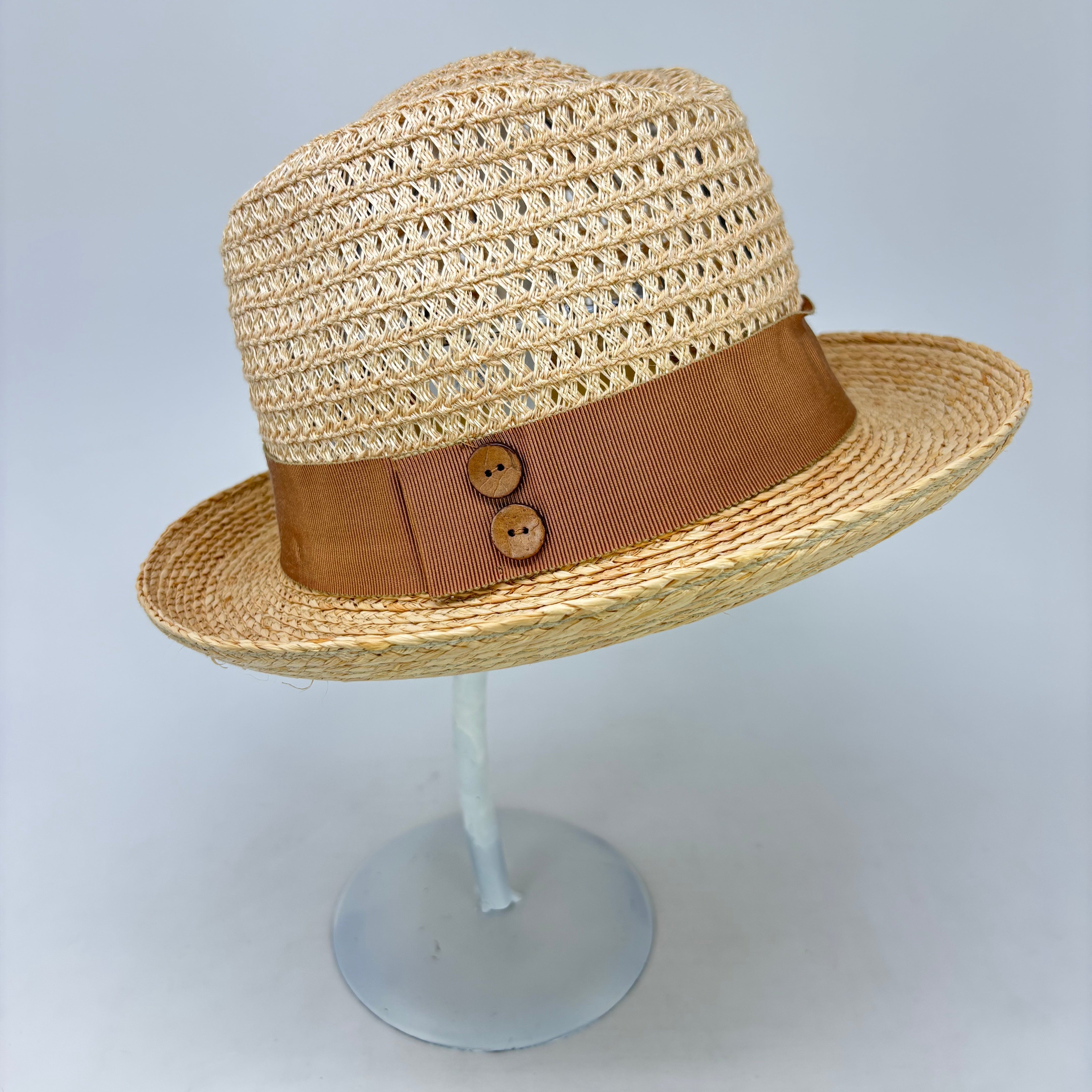 Hats & Dreams Raffia Trilby - Big Bag NY