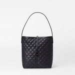 MZ WALLACE Small Astor Hobo in Black - Big Bag NY