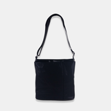 Pocket Shoulder SD Bag in Black Swim Mesh - Big Bag NY