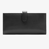 Joy Long Napa Slim Clutch Wallet Black - Big Bag NY