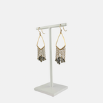 Dana Kellin Pyrite Chain Earrings - Big Bag NY
