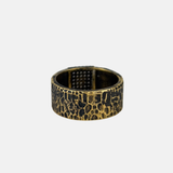Gold Artis Pave Square Band Ring