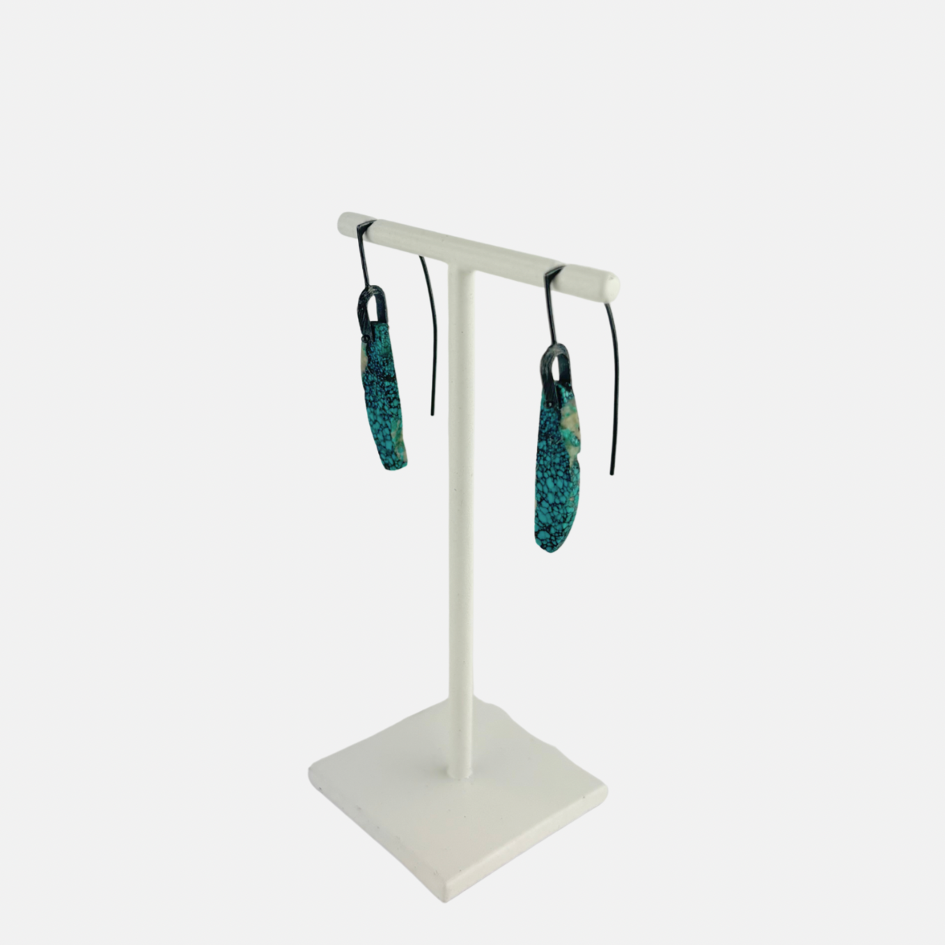 Heather Guidero Bridle Drop Earrings in Turquoise - Big Bag NY