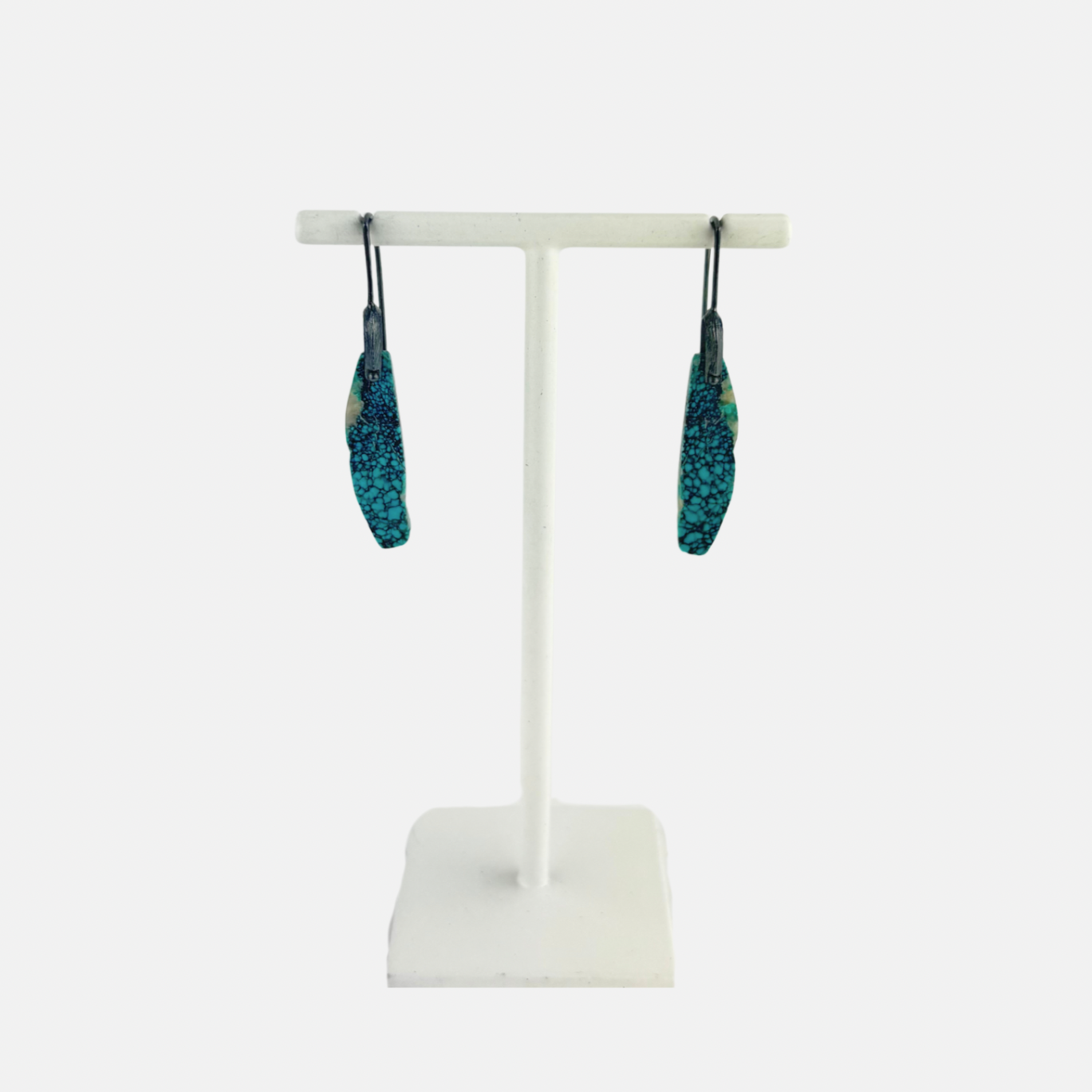 Heather Guidero Bridle Drop Earrings in Turquoise - Big Bag NY