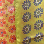 Barbieri Daisy Silk Scarf Lime - Big Bag NY