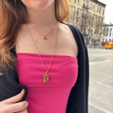 SACHA Clover Symbol Pendant Necklace