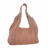 Woven Leather Hobo