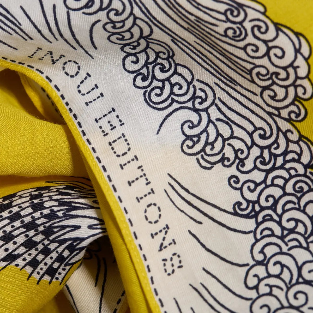 Inoui Editions Poseidon Scarf Jaune - Big Bag NY