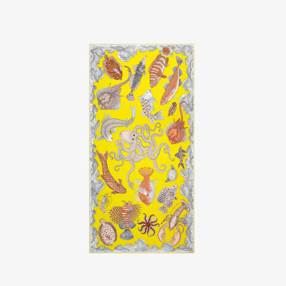 Inoui Editions Poseidon Scarf Jaune - Big Bag NY