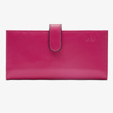 Tusk Joy Long Napa Slim Clutch Wallet Geranium - Big Bag NYC