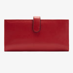 Tusk Joy Long Napa Slim Clutch Wallet Red - Big Bag NYC