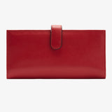 Tusk Joy Long Napa Slim Clutch Wallet Red - Big Bag NYC