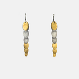 Long Oval Pivot Earrings