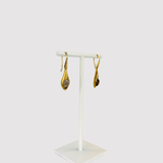 Dean Davidson's Gold Snake Smoky Quartz Earrings - Big Bag NY