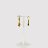 Dean Davidson's Gold Snake Smoky Quartz Earrings - Big Bag NY