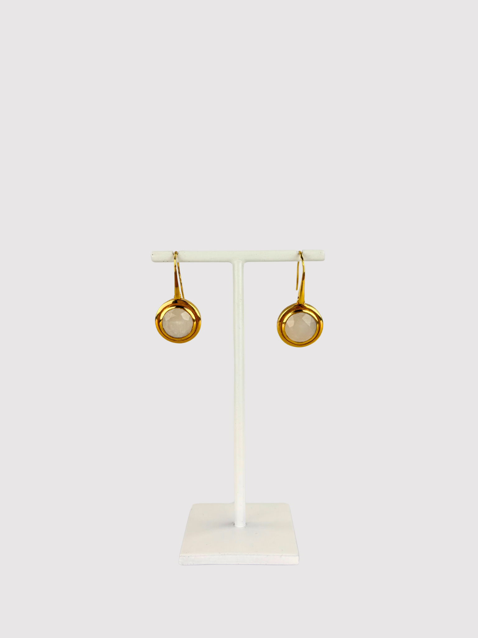 Dean Davidson's Circular Moonstone Earrings - Big Bag NY