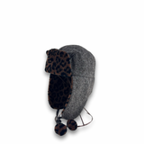 Leopard Trapper Hat