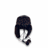 Leopard Trapper Hat