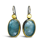 Austin Titus Crescent Rim Dot Earrings - Big Bag NY