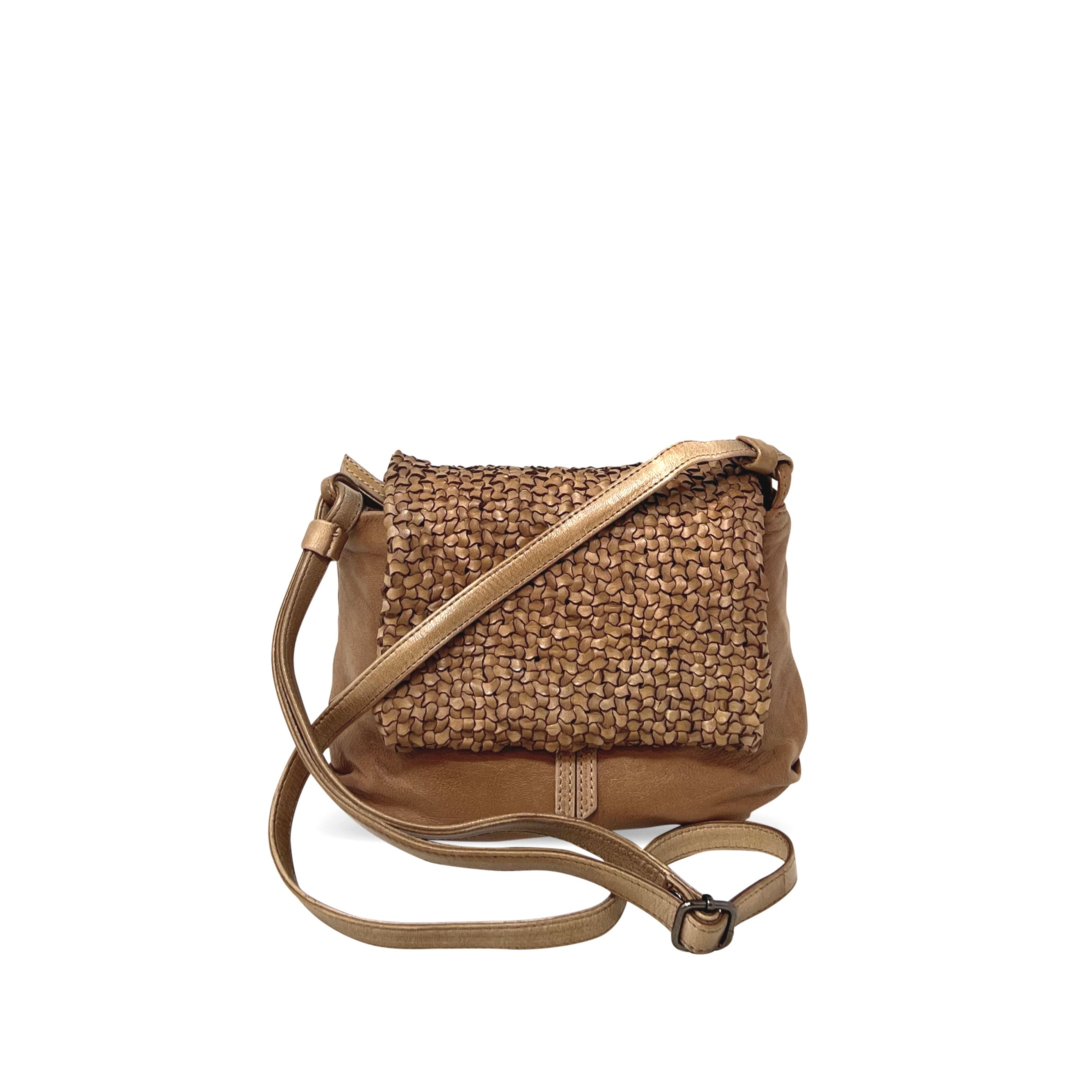Reptiles House Groove Small Crossbody Bag Sand - Big Bag NY