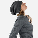 Cashmere Puff Beanie