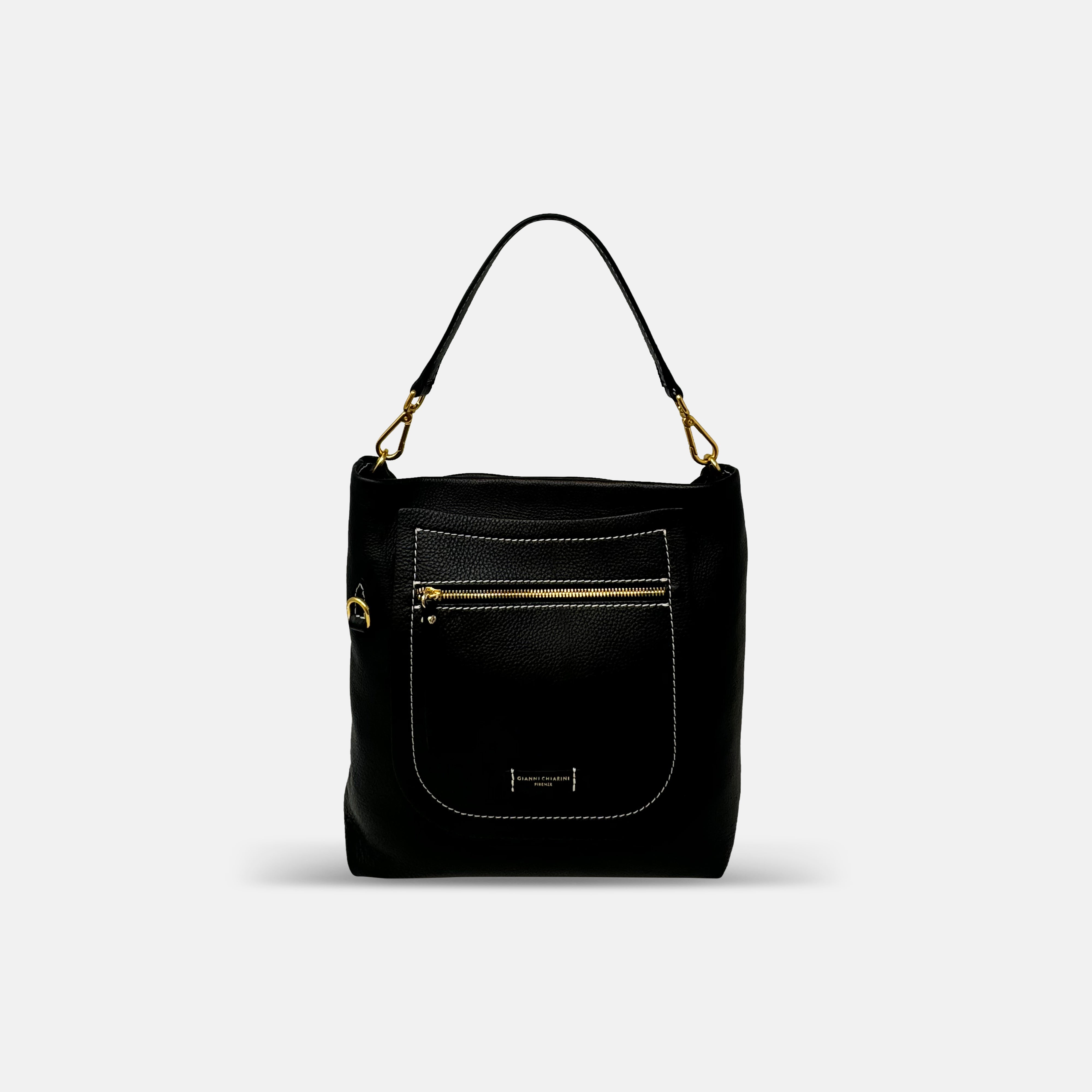 Gianni Chiarini Afra Bag Nero - Big Bag NY