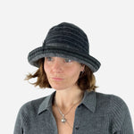 Grey Ferruccio Vecchi Wool Blend Hat - Big Bag NY