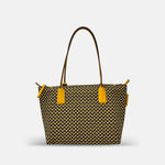 Roberta Pieri Robertina Small Tote in Tatami Yellow - Big Bag NY