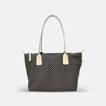 Roberta Pieri Robertina Small Tote in Tatami White - Big Bag NY